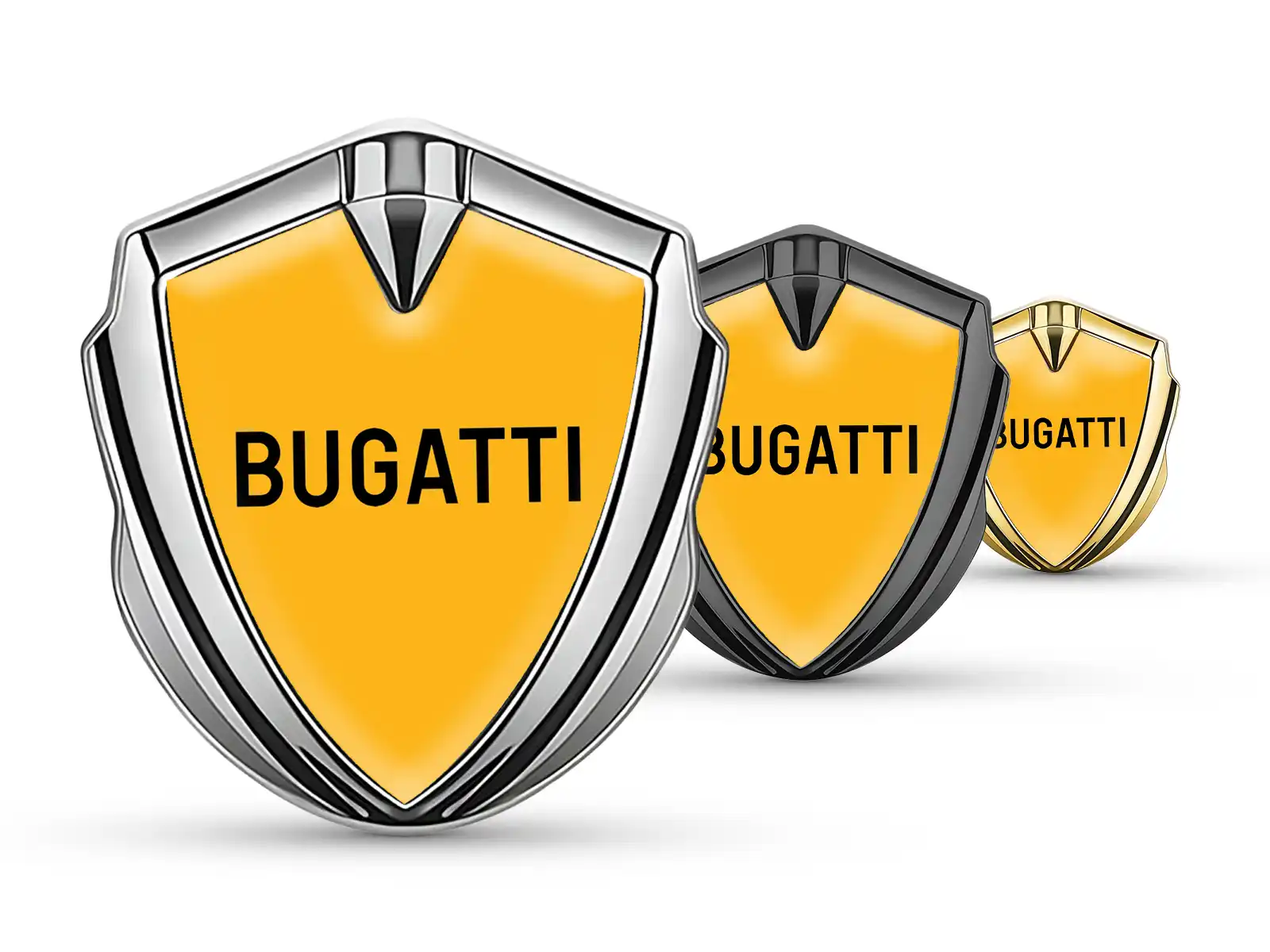 Bugatti Insignias de Logo Coche Estilo Mínimo Ajuste Universal
